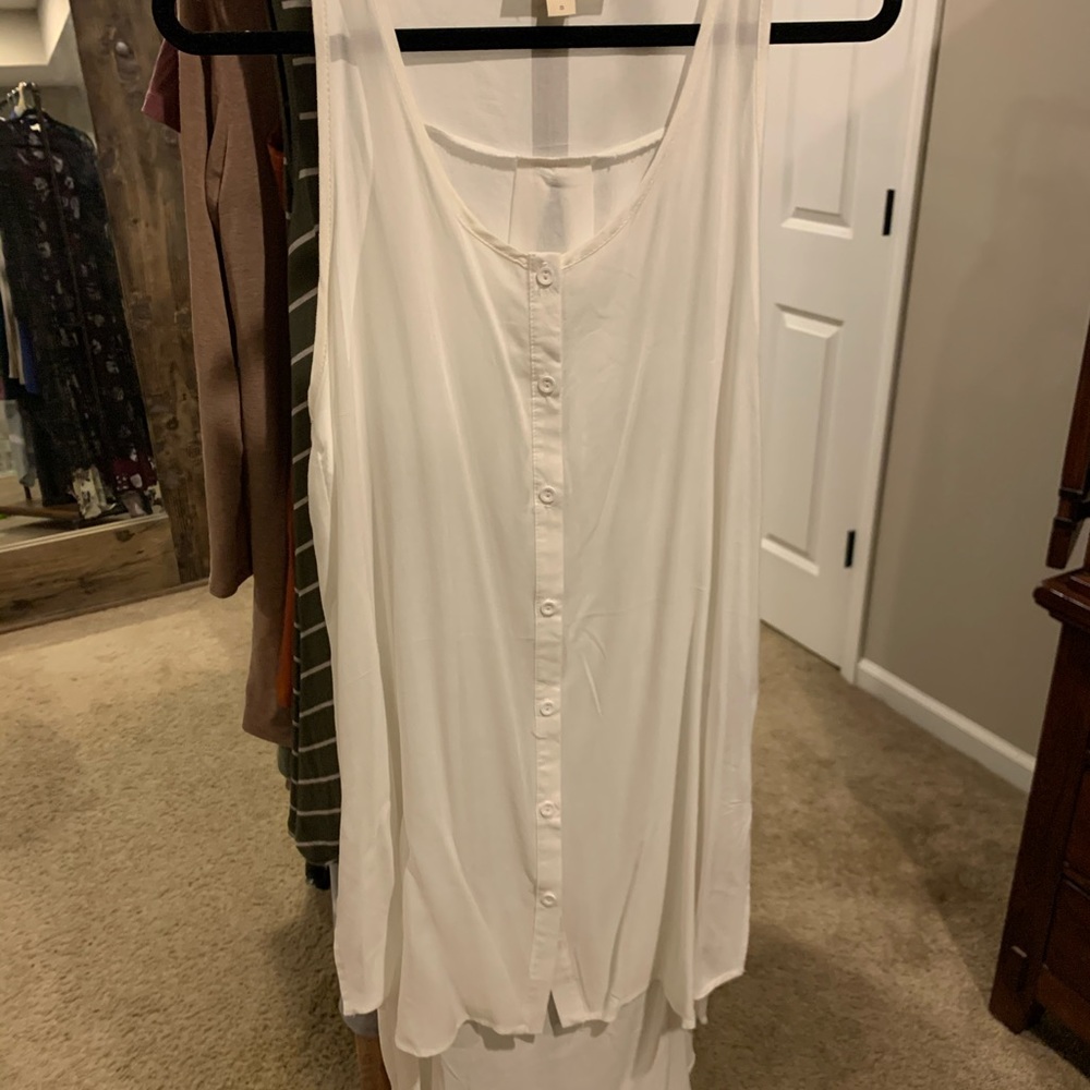 Long sheet tunic